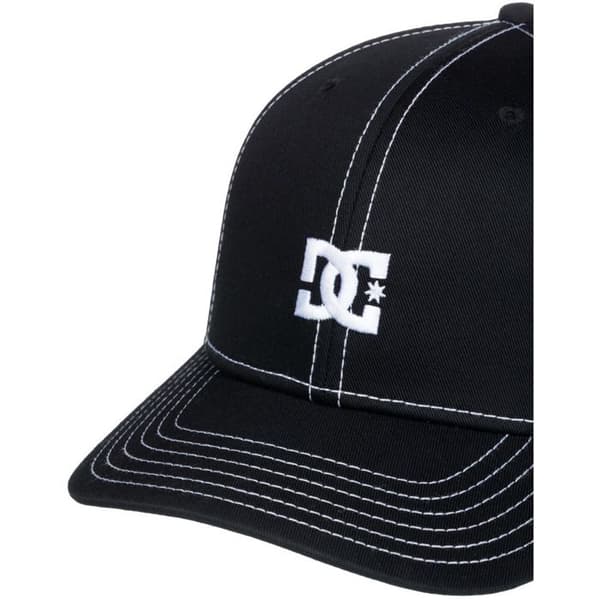 DC Shoes Dc Cap Star Hdw, Sort, Unisex