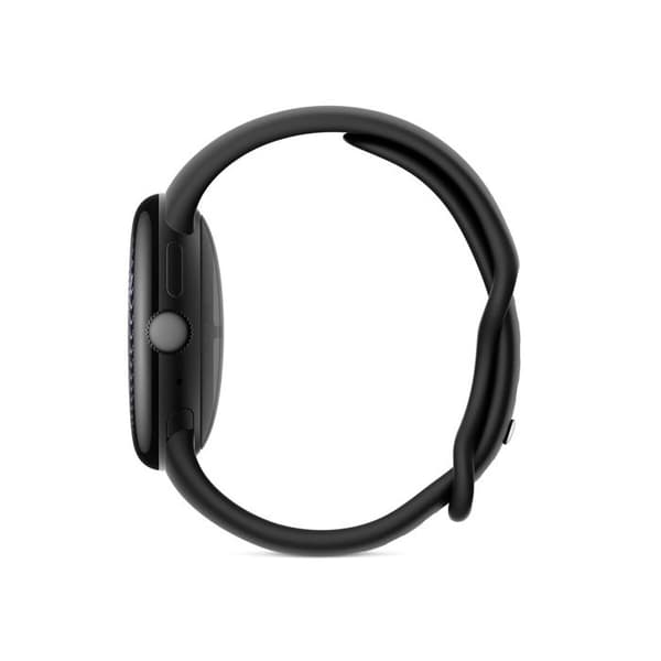 Google Pixel Watch 5 41 mm Bluetooth Sort Mat med sort vulkansk gummibånd