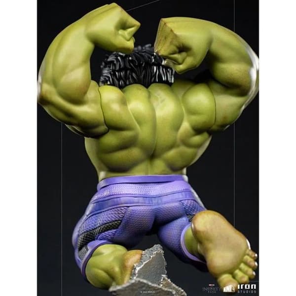 Figur - IRON STUDIOS - Hulk Infinity Saga Mini Co. - 22 cm - Plast - Detaljerad design