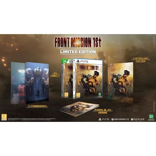 Front Mission 1st - PS5-spel - Limited Edition