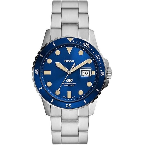 Klocka - Blå Stål - Fossil - FS5949