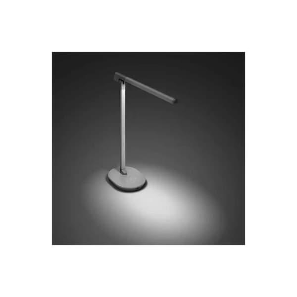 Skrivebordslampe - Philips - Sword - 12W - 3 intensiteter - Genopladelig USB - Sort