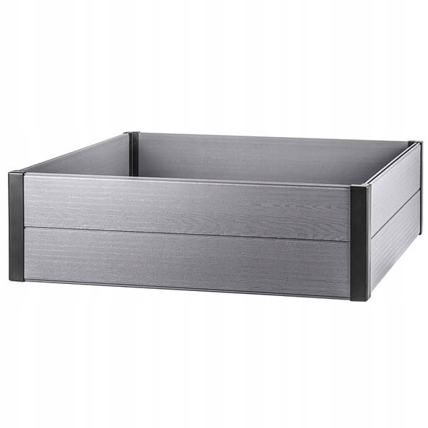 Havekant - KETER - 106 cm - Kompositmateriale - Nem montering - Farve grå