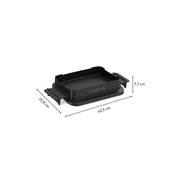 Bakform för Optigrill - Rektangulär - Födelsedag - Aluminium - Bakplåt - Tål diskmaskin