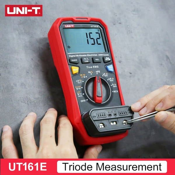 Multimeter - UNI-T - UT161E - Digital - 600 V - 10 A - True RMS