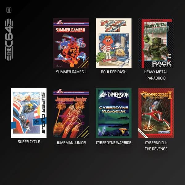 Blaze Evercade - The C64 Collection 3 - Karton nr. 06 "Hjemmecomputere"