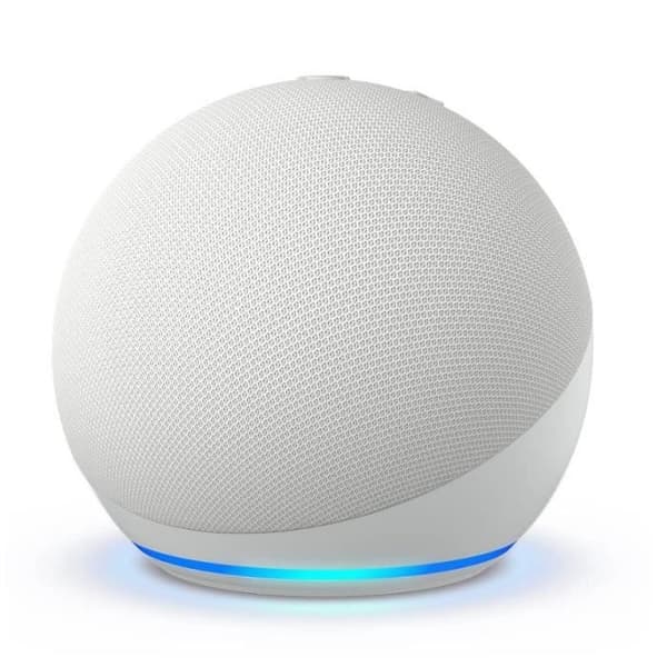 Stemmende assistent - AMAZON - ECHO DOT (5. generation) - Indbygget Alexa - Hvid