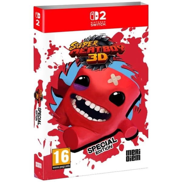 Super Meat Boy 3D - Special Edition • Nintendo Switch 2 Spil