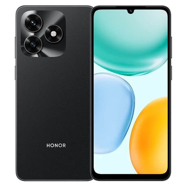 Honor X5c Plus Smartphone 128GB 4GB Sort Display 6.74 tommer