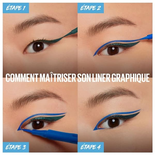 Maybelline New York Hyper Precise Eyeliner 730 Emerald 1ml