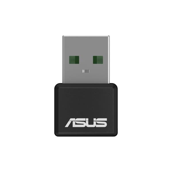 Wifi 6 nøgle Asus USB-AX55 Nano Sort og Sølv