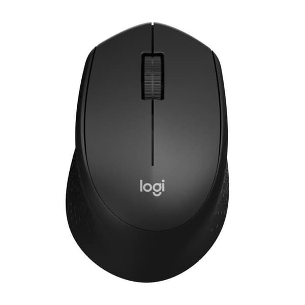 Mus - Trådlös - Logitech - M330 Silent Plus - Svart - Tyst