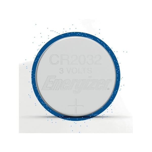 Batteri CR2032 lithium 3V, 2 stk.