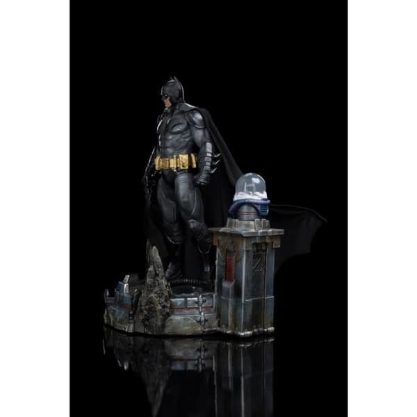 Staty - Iron Studios - Batman Unleashed Deluxe - 1/10 - Polystone - Tyg - PVC