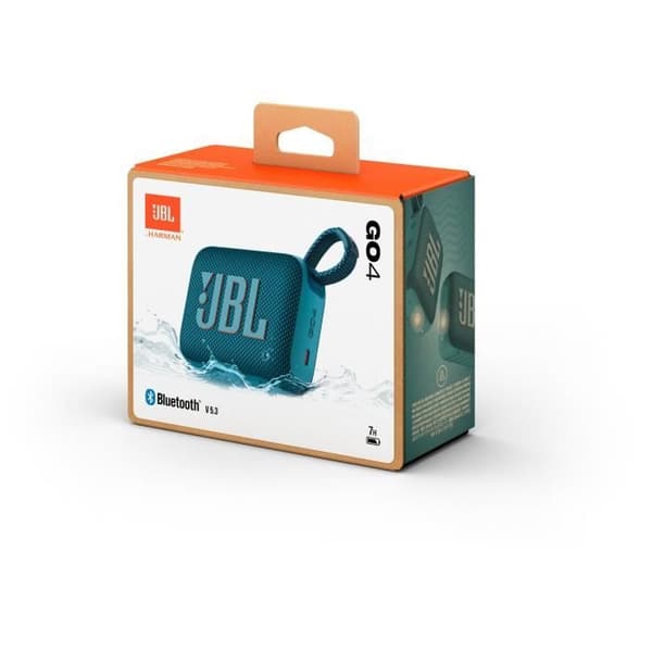 Ultra-portabel Bluetooth-högtalare - JBL GO 4 - Bluetooth 5.3 - Blå
