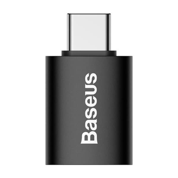 OTG USB-C Adapter - Baseus - Ingenuity Series - Sort - USB 3.1 - Overførsel 10 Gbps
