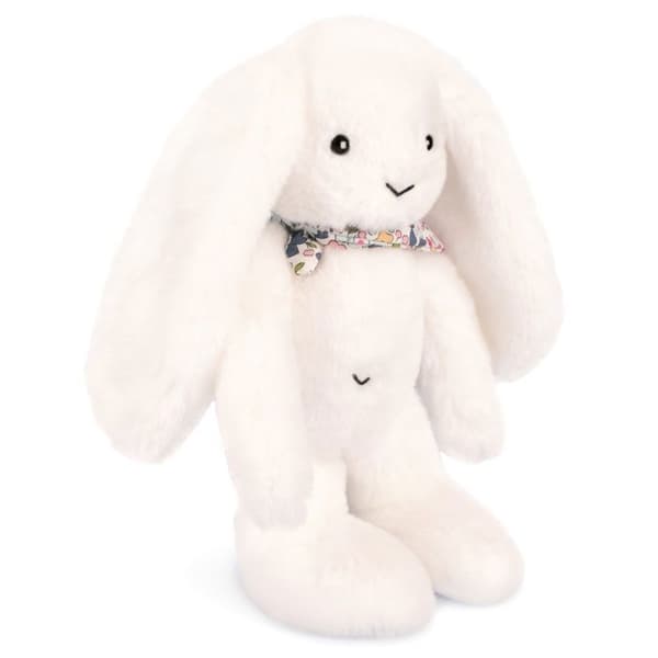 Lapin Fleurette - Hvid 35 cm - DOUDOU ET COMPAGNIE - PELUSHER/Doudous - Beige - Polyester