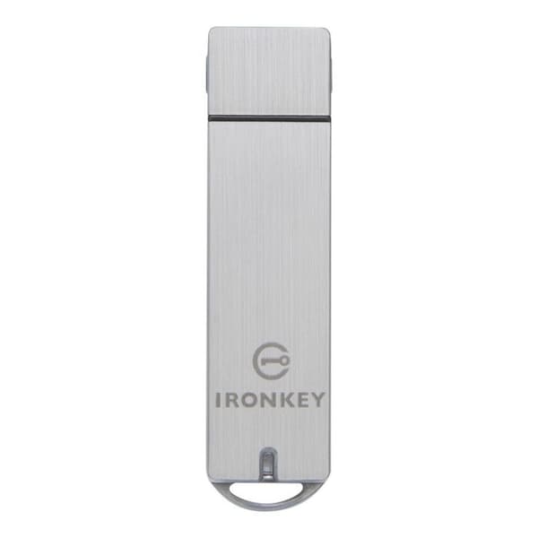 USB-nøgle - Kingston - IronKey Basic S1000 - 32 GB - USB 3.0 - Kryptering FIPS 140-2 Niveau 3