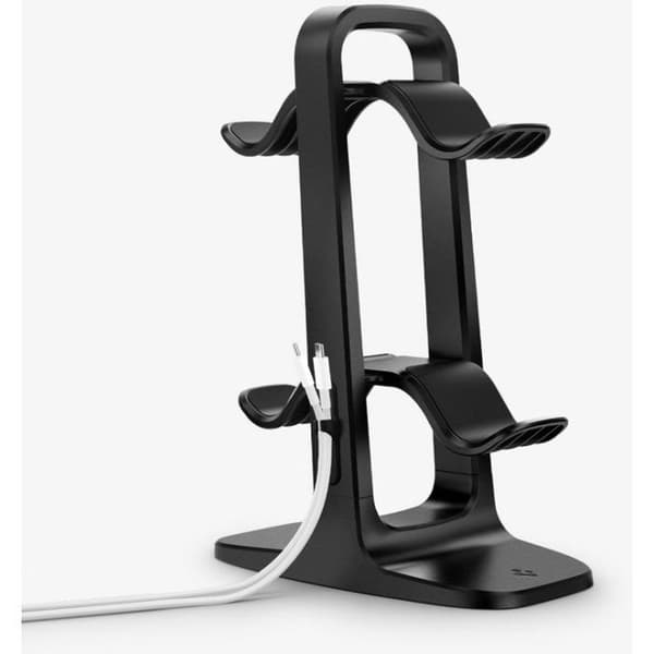 Lade station - SPIGEN - Spigen - Universel holder - Sort - Til controller og headset