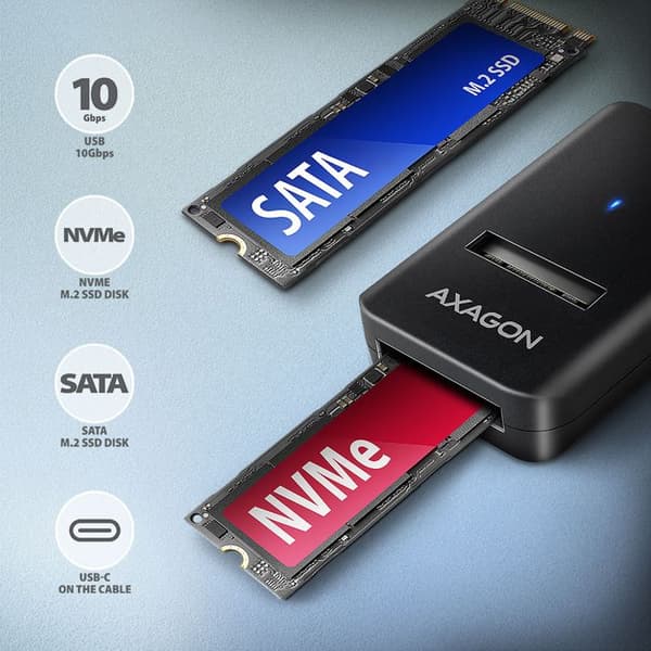 AXAGON USB-C 3.2 AD-adapter