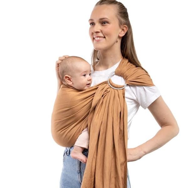Bæresele BOBA Ring Sling i hør RYE - BOBA