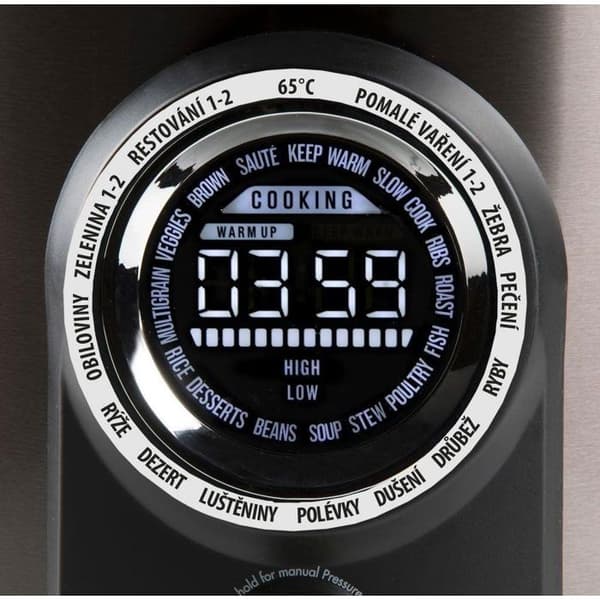 Multifunktionel marmite - DOMO - DO42708PP - 6L - 1005W - Rustfrit stål