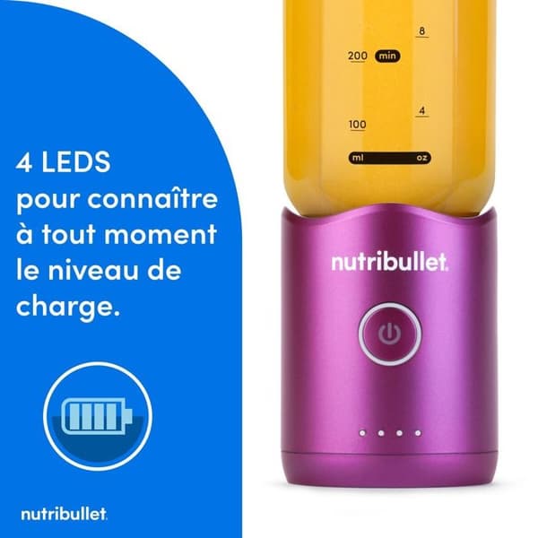 Blender Nutribullet FLEX bærbar - Violet NBP013VT