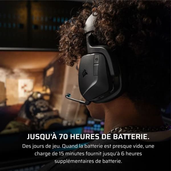 Corsair Void v2 Bluetooth Carbon trådløs gaming headset