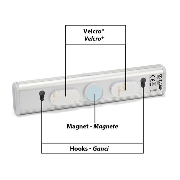 Møbelbelysning - SMARTY: mini LED-stripe med bevægelsessensor
