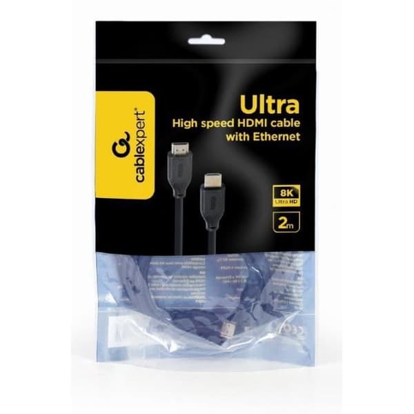 HDMI-kabel - GEMBIRD - CC-HDMI8K-2M - 2m - 8K - HDMI han til type A