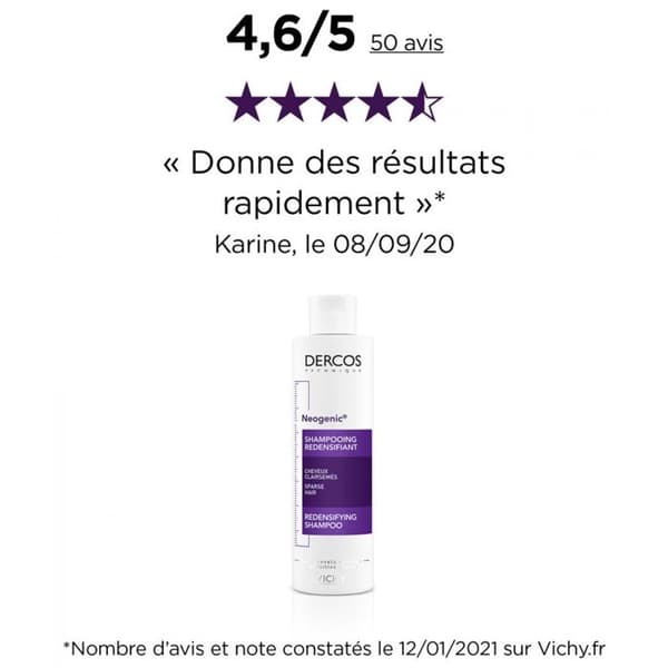 Vichy Dercos Redensificerende Shampoo Neogenic 200ml