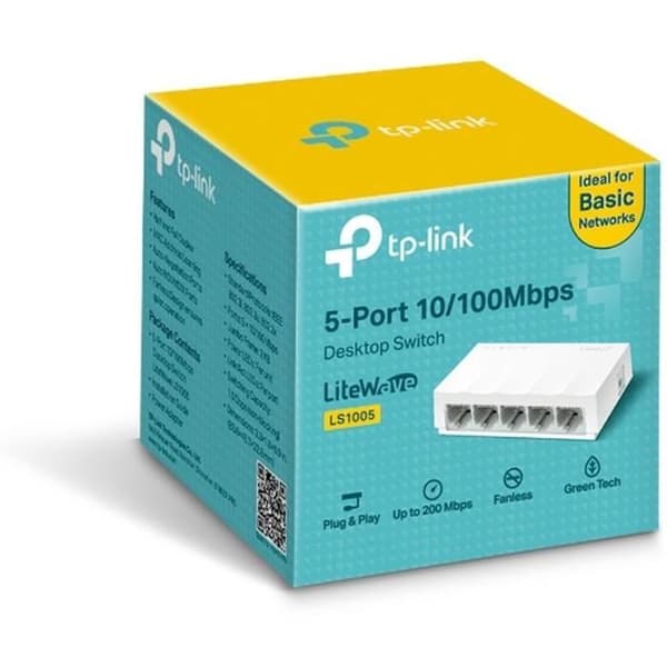 Kontor Ethernet-switch 5 porte - TP-LINK - LS1005