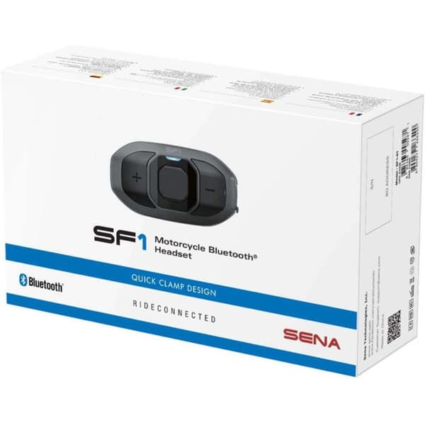 Intercom Bluetooth - SENA - SF1 - Kommunikation mellem fører og passager - 100 m - Genopladelig USB