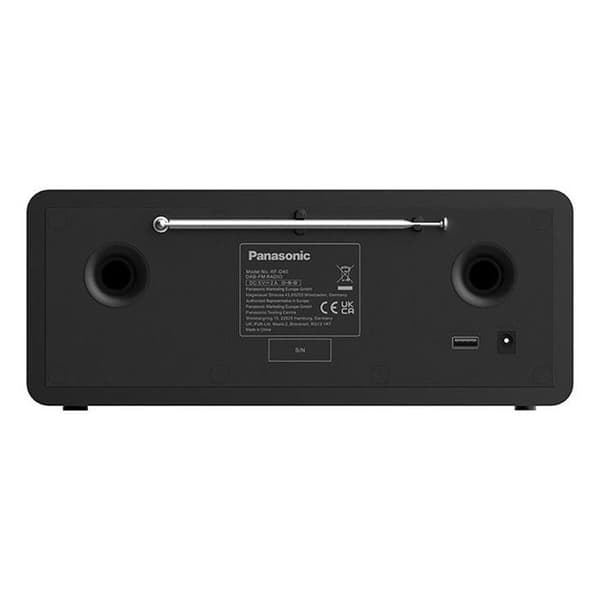 Radio Panasonic RF-D40EG-K: Internet, DAB+, Bluetooth