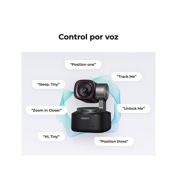 Obsbot Tiny 2 Webcam 4K USB-C med Artificiell Intelligens