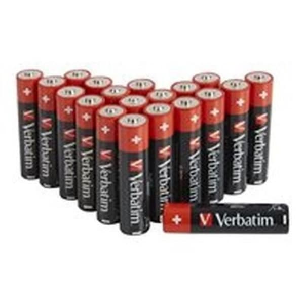 VERBATIM Batteri 20 x AA / LR06 - Alkaline