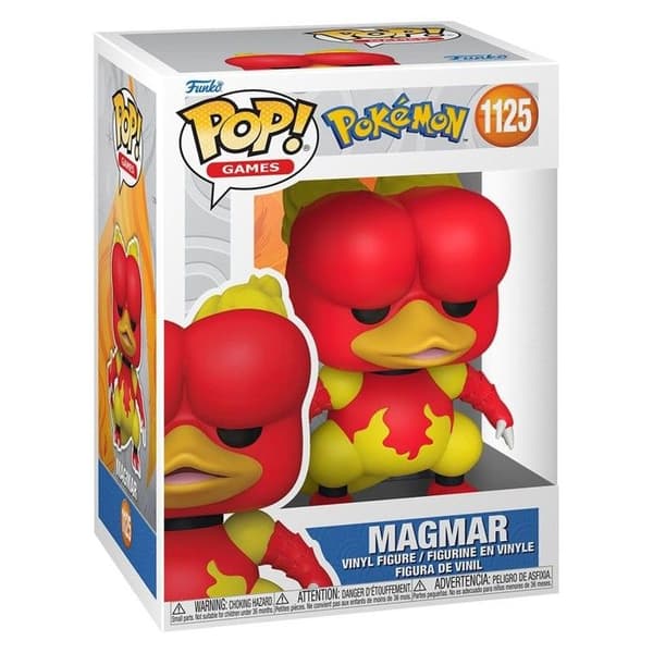 Funko POP Pokemon Magmar - Samlarfigur i vinyl