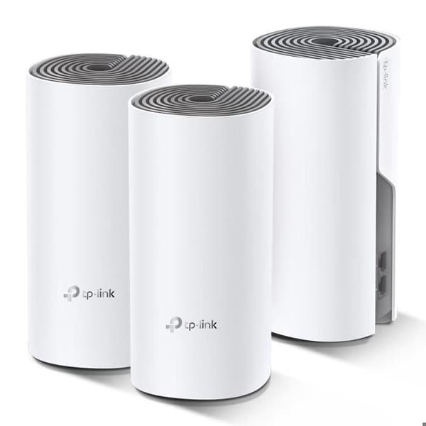 WLAN-system - TP-Link - Deco E4 - Dubbelfrekvens 2.4/5 GHz - Intern Anten - 3-pack
