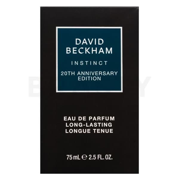 David Beckham Instinct 20-års jubilæumsudgave eau de parfum til mænd 75 ml