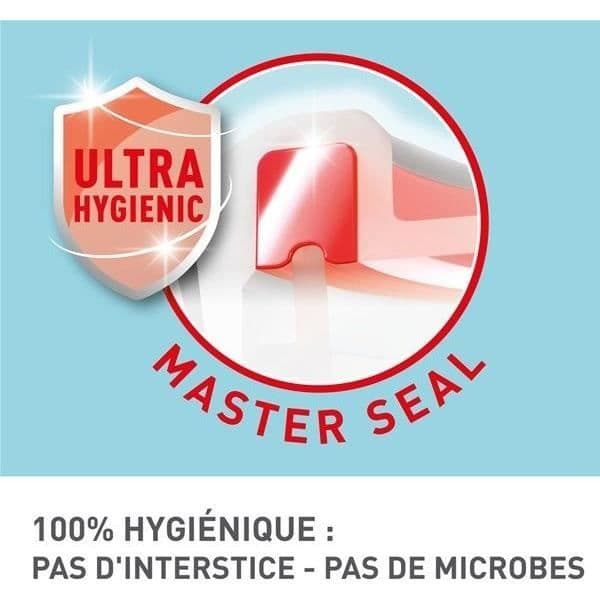 Rektangulær opbevaringsboks - TEFAL - Glas - Masterseal fresh - 2 L - Plastlåg og silikoneforsegling