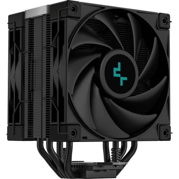 Ventilator CPU - DEEPCOOL - AK400 Zero Dark Plus - Sort - 2 Ventilatorer 120mm - Kompatibilitet Intel/AMD
