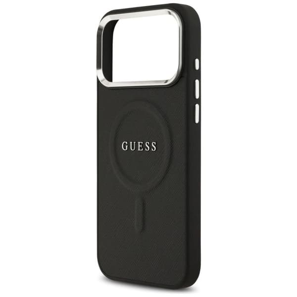 Coque Guess Hardcase Classic Logo MagSafe til iPhone 17 Pro Max - Sort