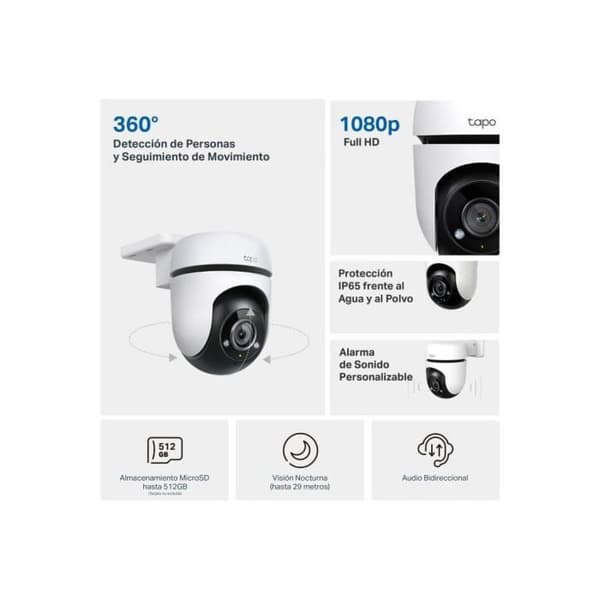 IP-säkerhetskamera Tp-Link TAPO TC40 Vit