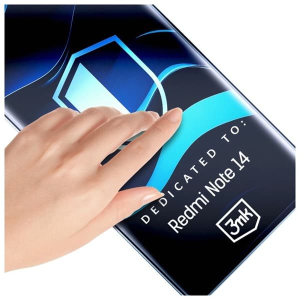 Härdat glas för Redmi Note 14 3MK FlexibleGlass