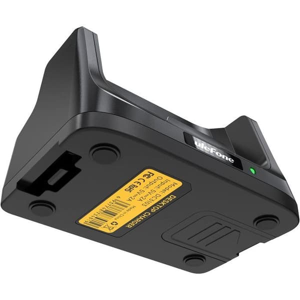 Bordsladdare - ULEFONE - Svart - 10 W - USB-C - Laddställ för Android