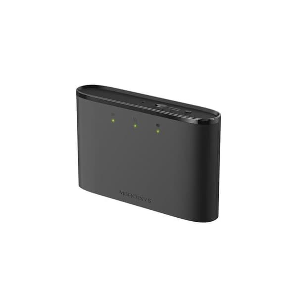 Mobilrouter 4G LTE - MERCUSYS - MT110 - 150 Mbps - 10 forbindelser - Sort