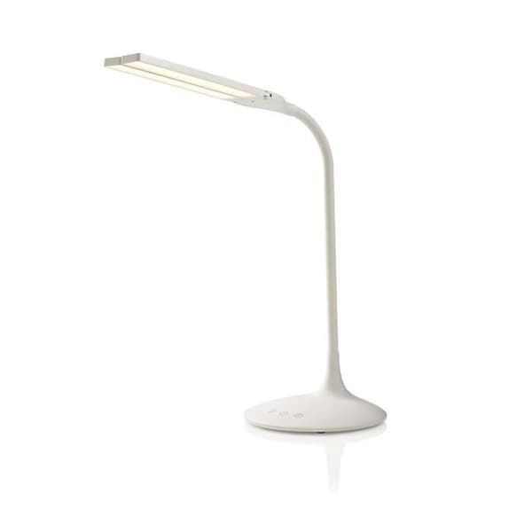Skrivebordslampe - NEDIS - LED - 280 lm - Taktile - Hvid