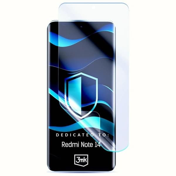 Hærdet glas til Redmi Note 14 3MK FlexibleGlass
