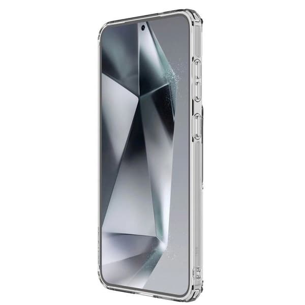 Skyddsfodral för Galaxy S25 - TPU+PC, Transparent