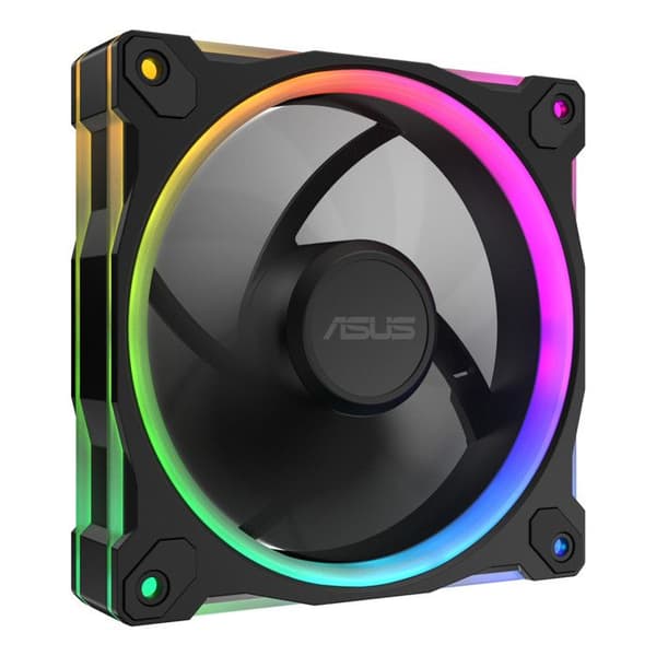 PC ventilator 12 cm - ASUS - Prime MR120 - ARGB - Sort - Sort kabinet